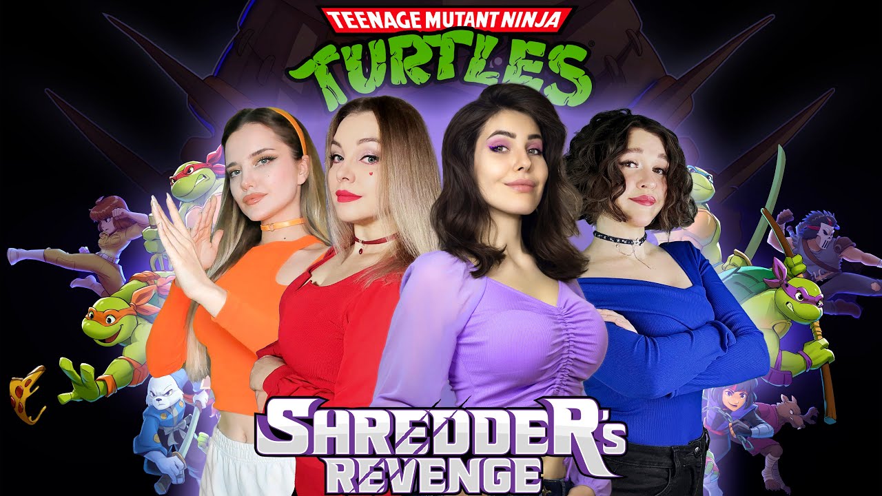TMNT: SHREDDER`S REVENGE ➤ КООП СТРИМ С @AlienCharm  @Cintriyka @katikosama
