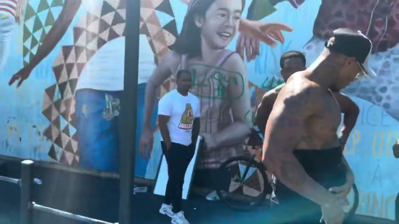 Mr.WatchMeWork Vs Kiem|Calisthenics Battle|DC Vs Philly|@IronleaguePhilly #calisthenics 