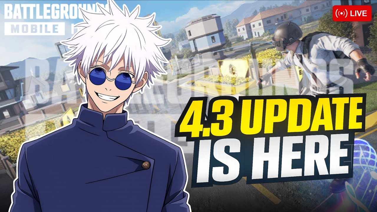 BGMI 4.3 UPDATE LIVE 😱 YE KYA AA GAYA GAME ME?!