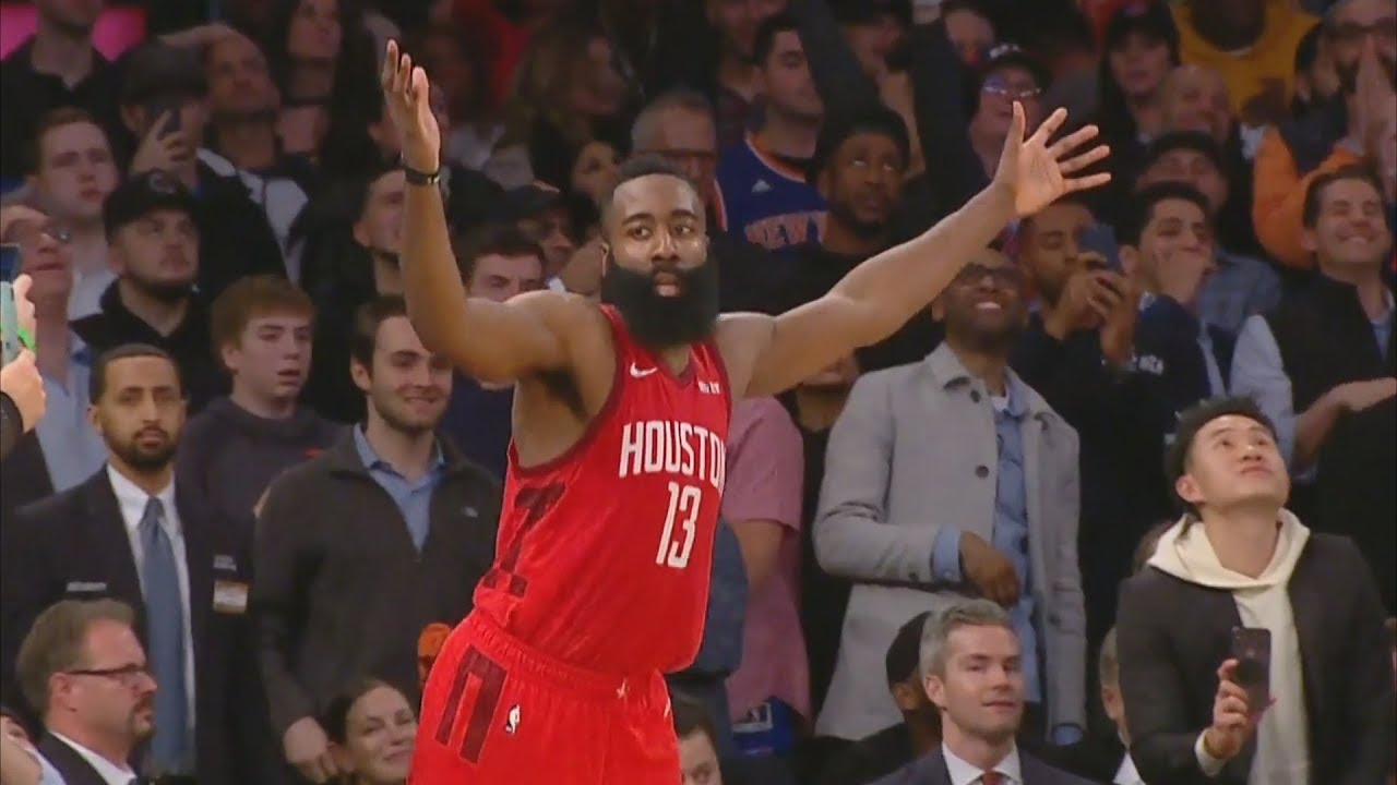 James Harden 61 Points Career High vs Knicks! 2018-19 NBA Season