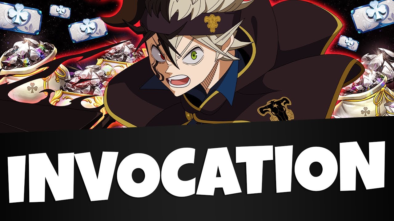 600 INVOCATIONS BLACK ASTA 5⭐ - BLACK CLOVER MOBILE