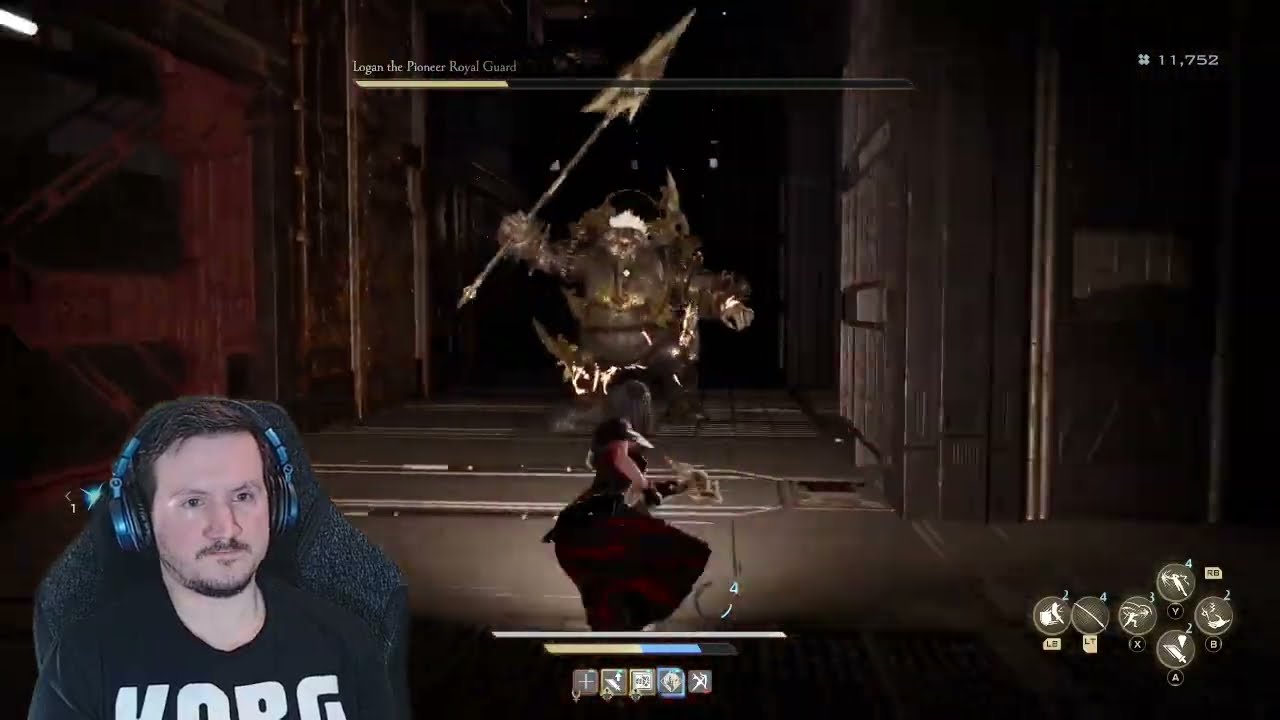 Logan the Pioneer Royal Guard   Code Vein 2 Boss Fight