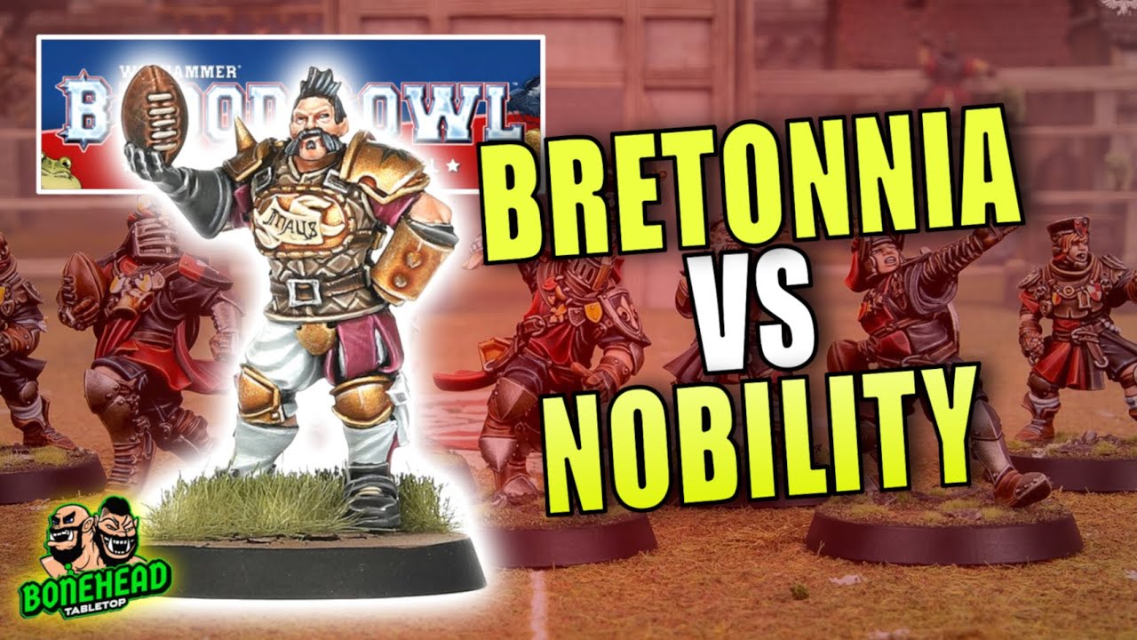 NEW Blood Bowl Season 3 - Imperial Nobility vs Bretonnians!
