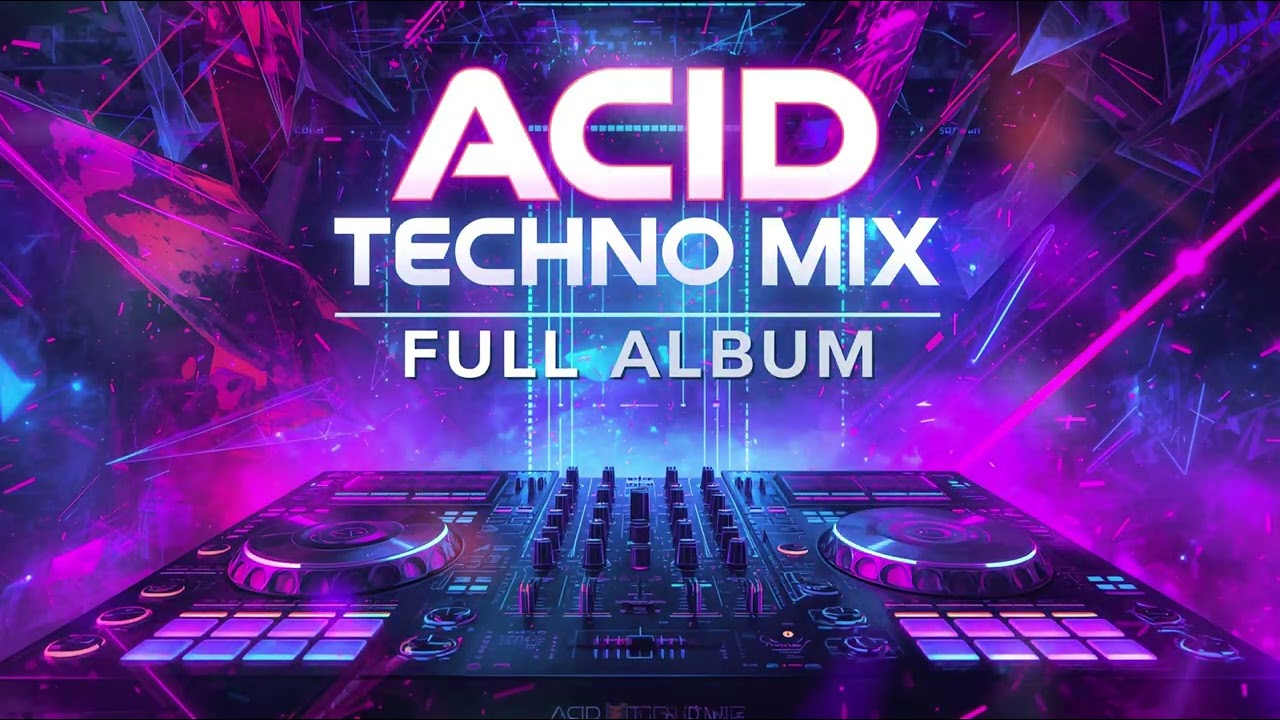 ACID TECHNO MIX FULL ALBUM – Underground Rave & High Energy DJ Acid Tracks