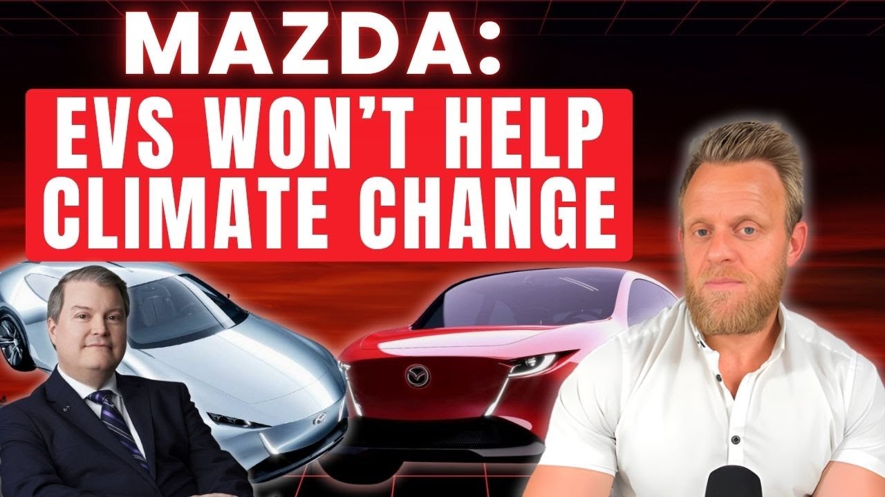 Mazda заявляет, что электромобили &mdash; это обман. Гибриды и биотопливо &mdash; настоящее экологичное решение!
