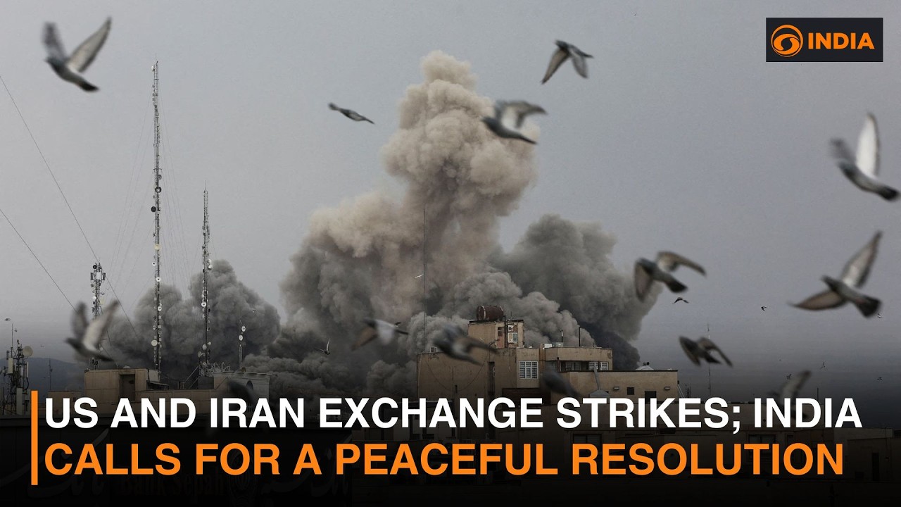 US and Iran exchange strikes; India calls for a peaceful resolution & more news | DD India NewsHour