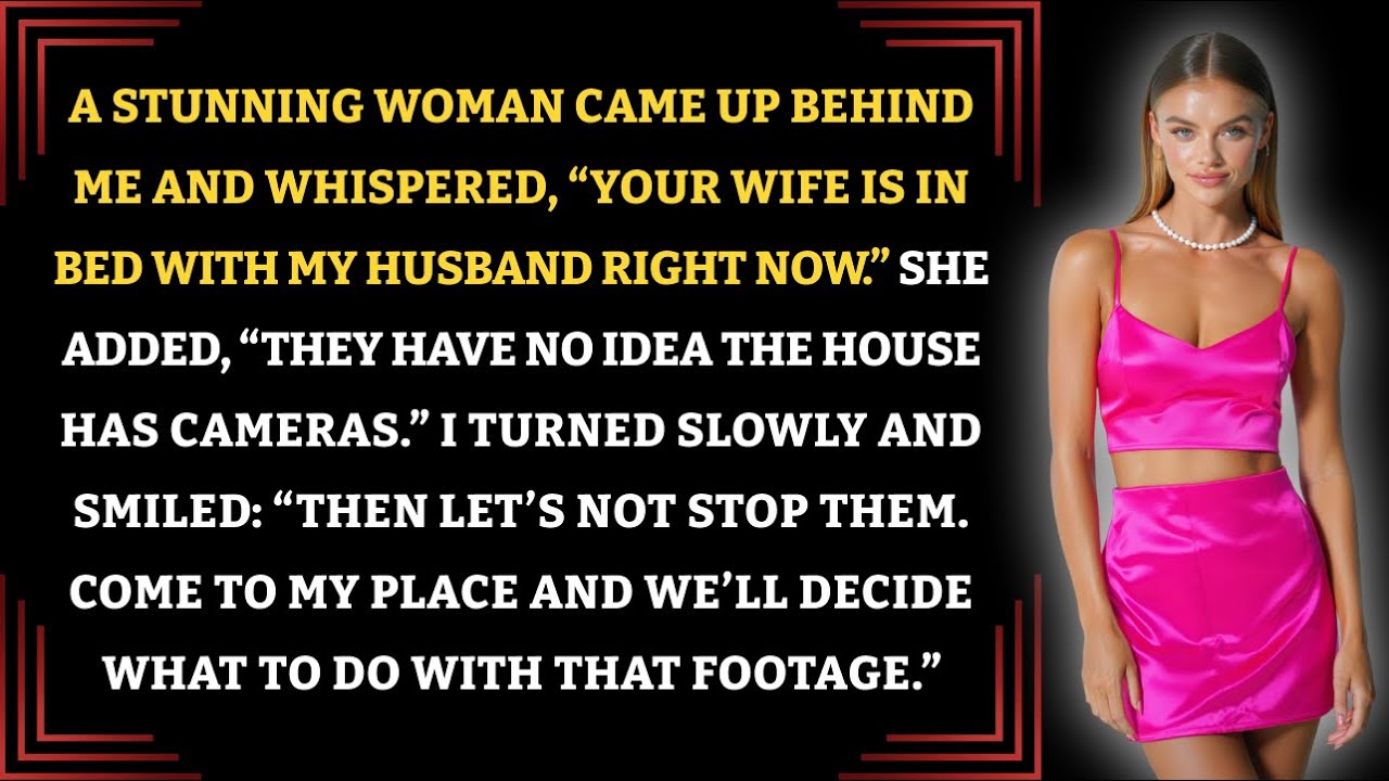 A Stunning Woman Came Up Behind Me And Whispered,“Your Wife Is In Bed With My Husband Right Now”...