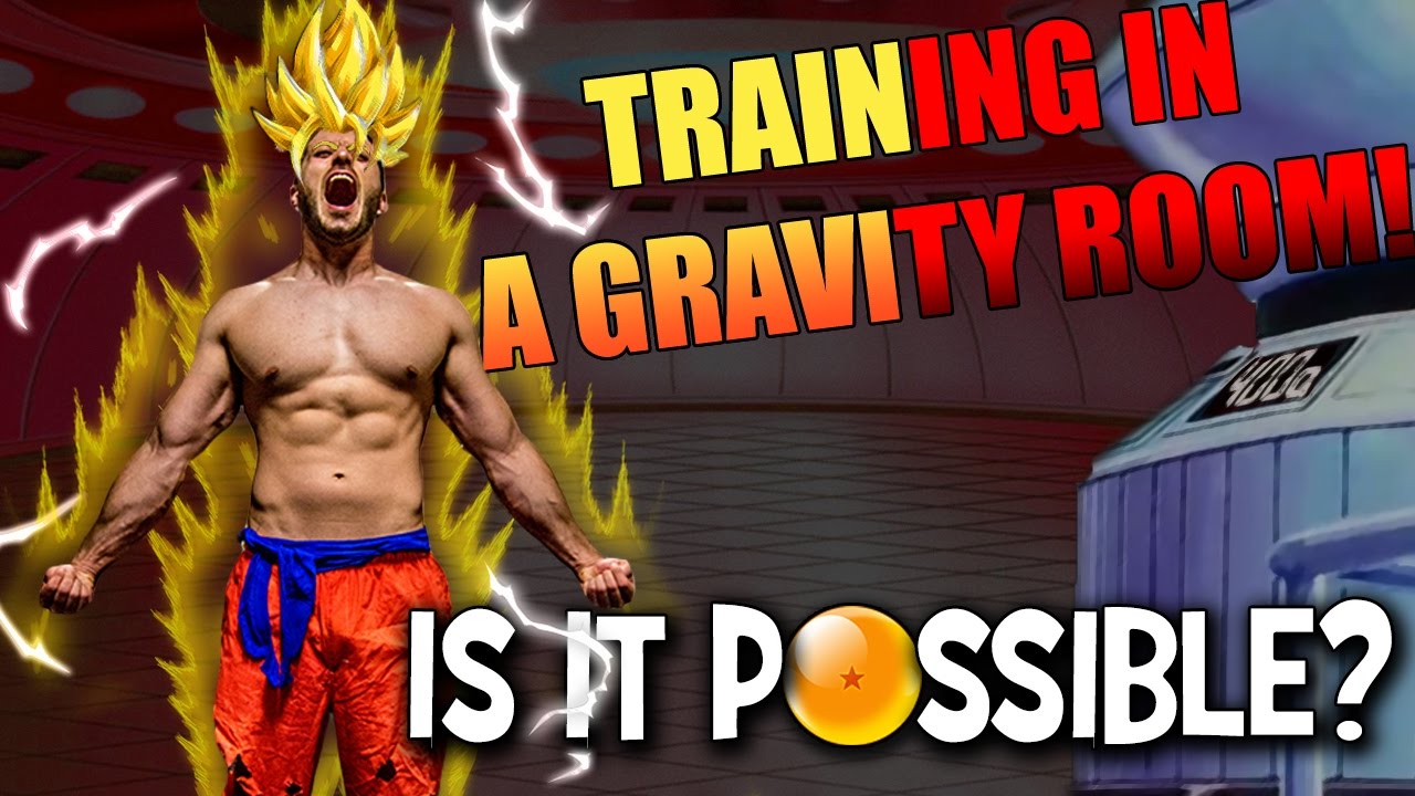 DragonBall Z Gravity Training! Can your body handle it? (DBZ Workout)