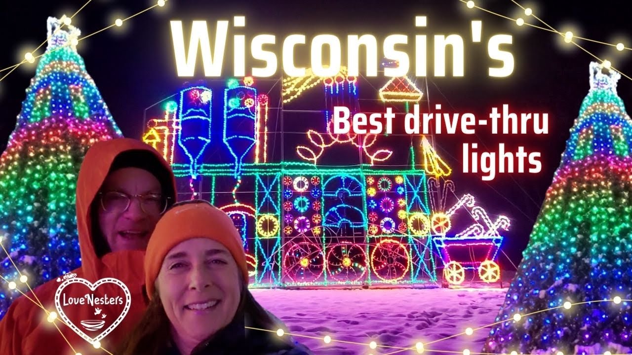 Wisconsin's largest drive-thru Christmas light display - Country Christmas