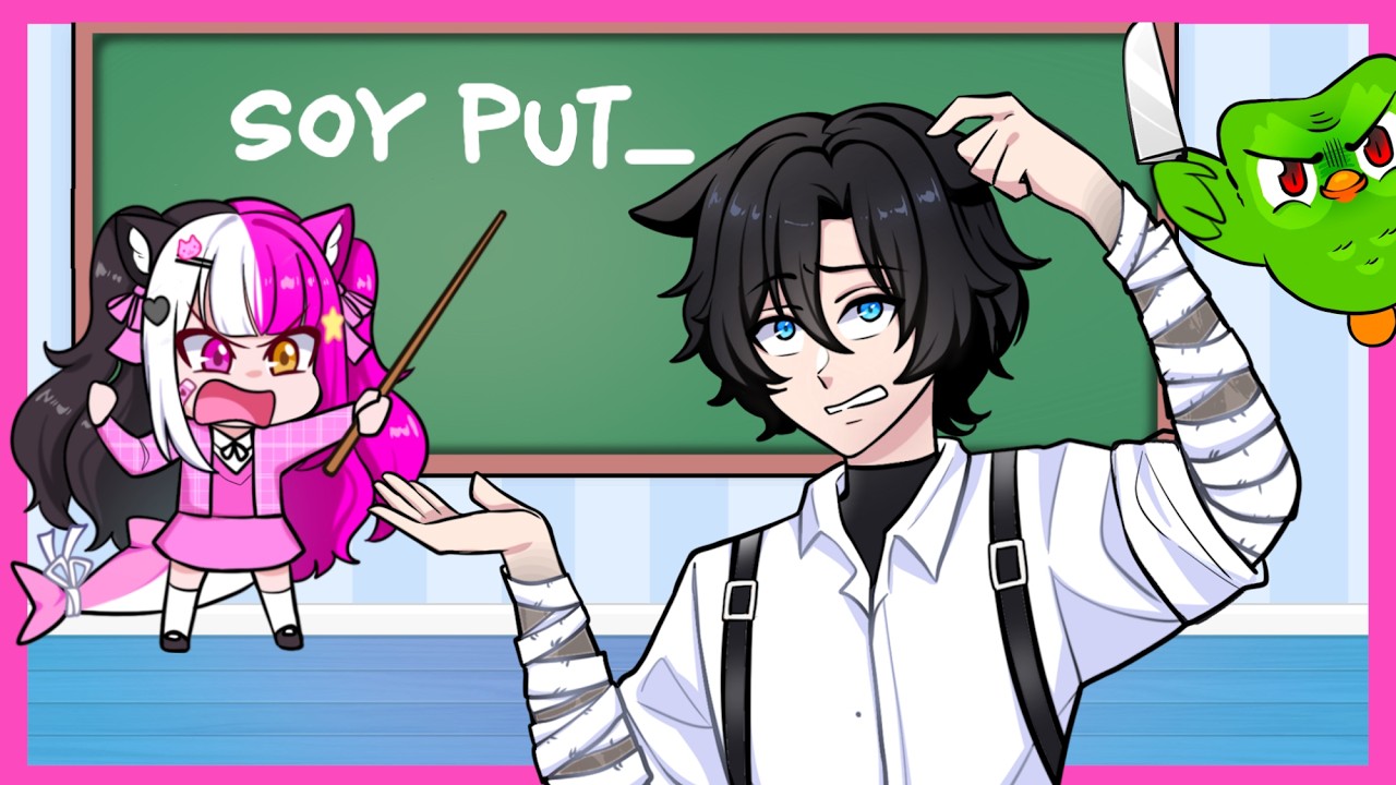 I TRIED TO TEACH LEVI SPANISH... He is very MENSO