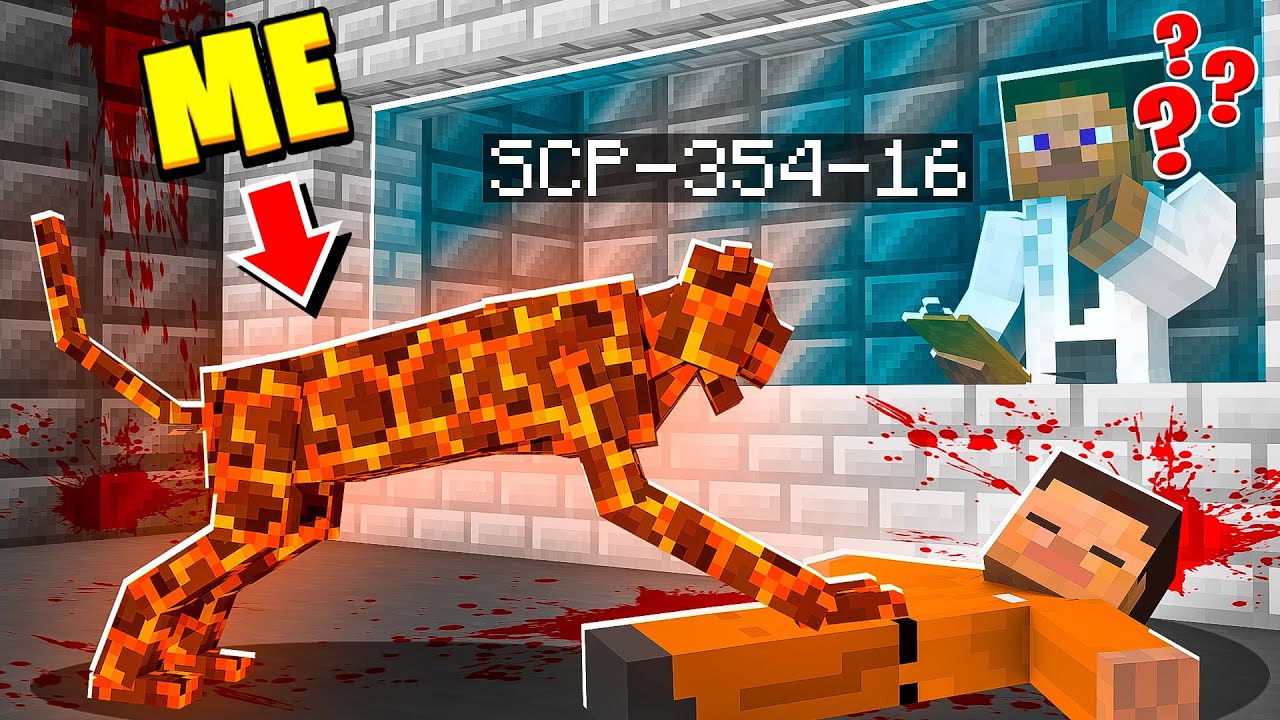 I Became SCP-354-16 in MINECRAFT! - Minecraft Trolling Video