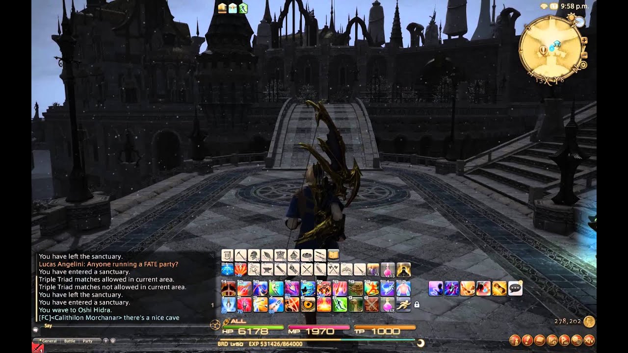 FFXIV Heavensward -  A Tour of Ishgard