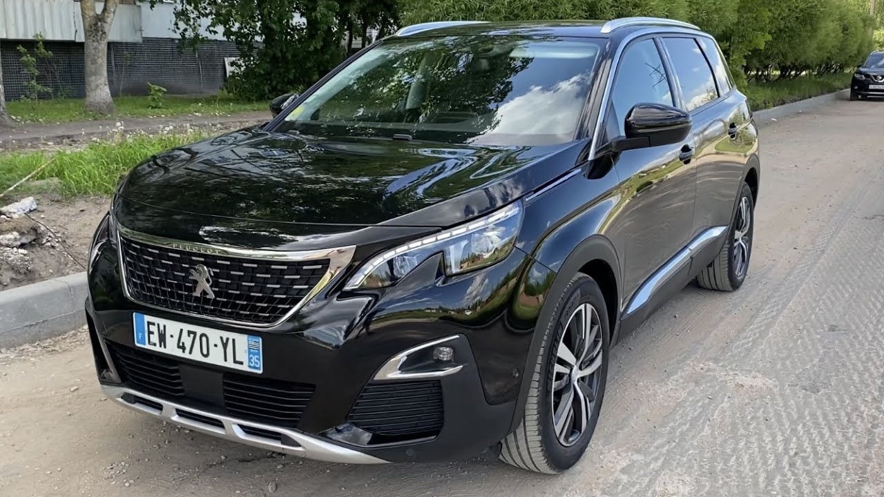 Осмотр, а/м Peugeot 5008, 2018г.в., 1.5-130л.с., Diesel, 8-АКПП, без пробега по РФ. Россия