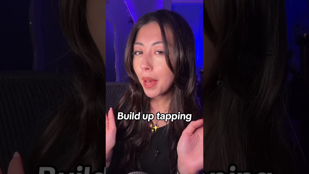 Asmr tapping 3 different ways part 1  #asmr #asmrtapping #asmrrelax #asmrfast