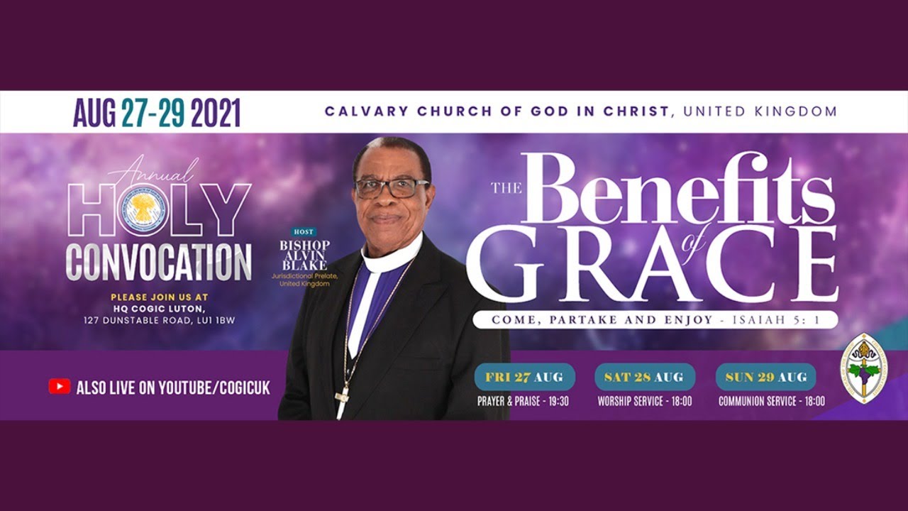 COGIC UK | Annual Holy Convocation 2021 | Sunday