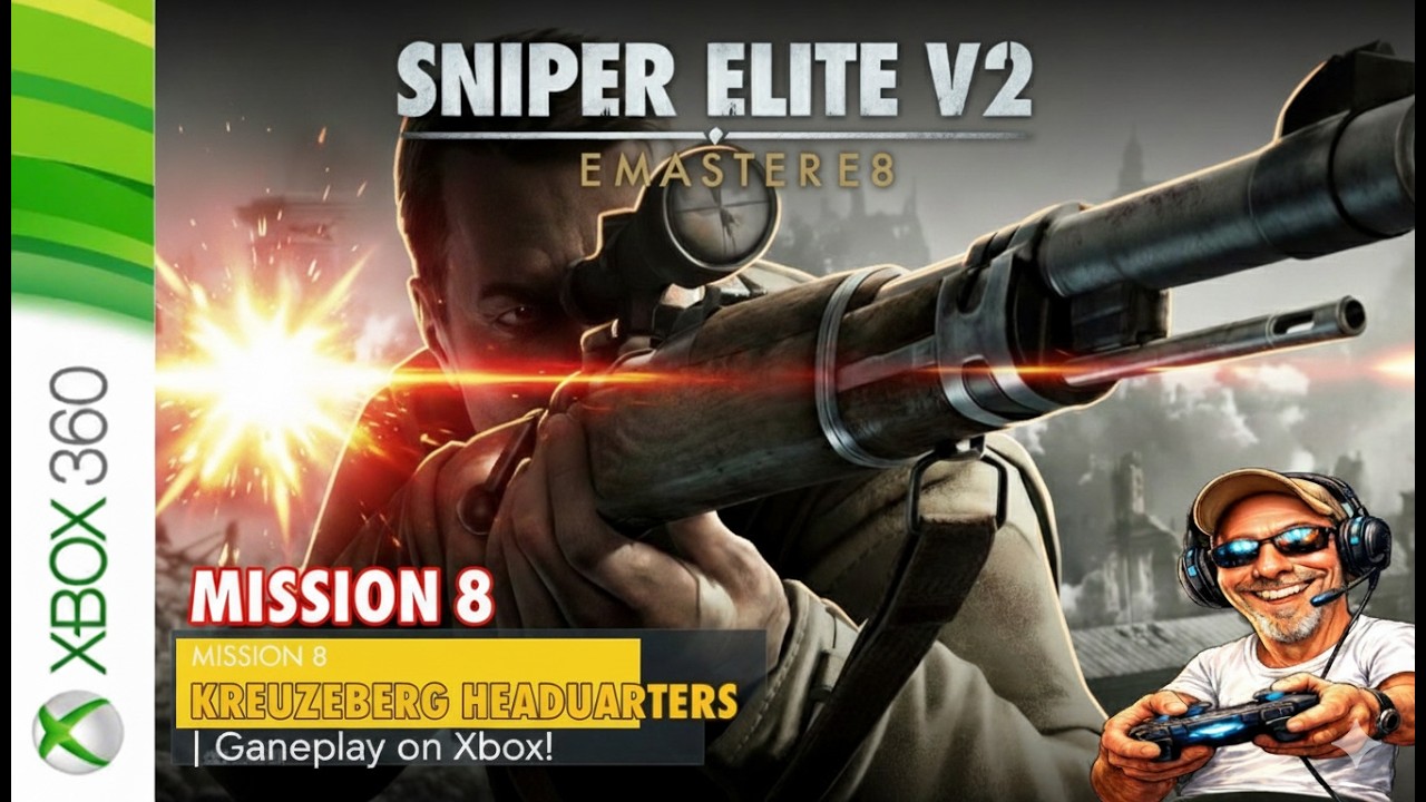 💥Sniper Elite V2 Remastered Mission 8  Kreuzberg Headquarters | Gameplay on Xbox!