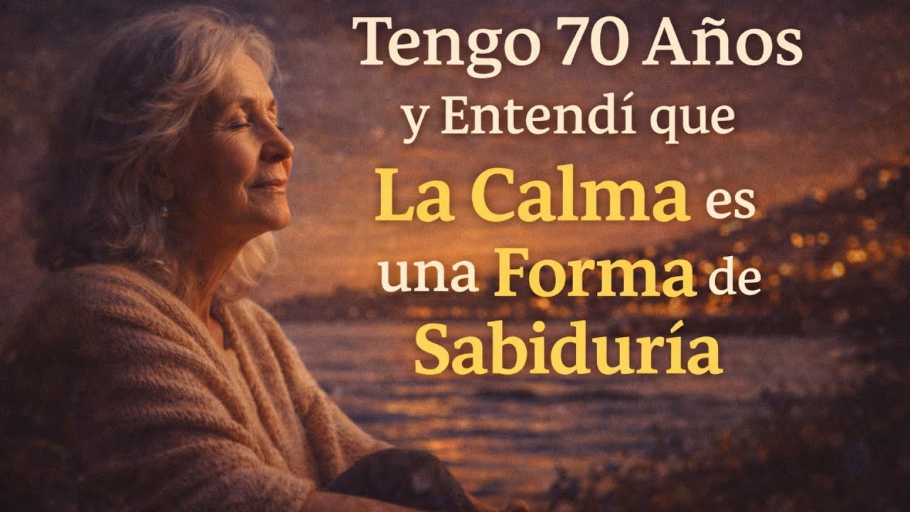 Tengo 70 Años y Entendí que la Calma es una Forma de Sabiduría