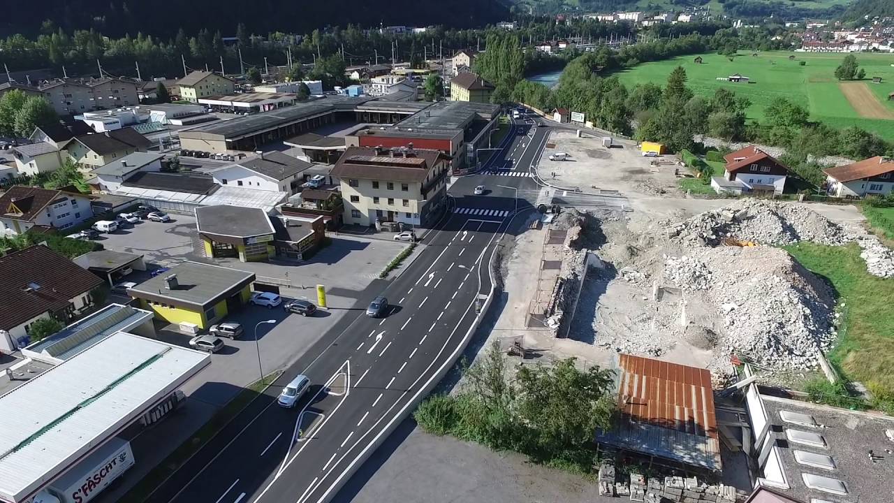 Zams Ausbau Kreuzung Buntweg