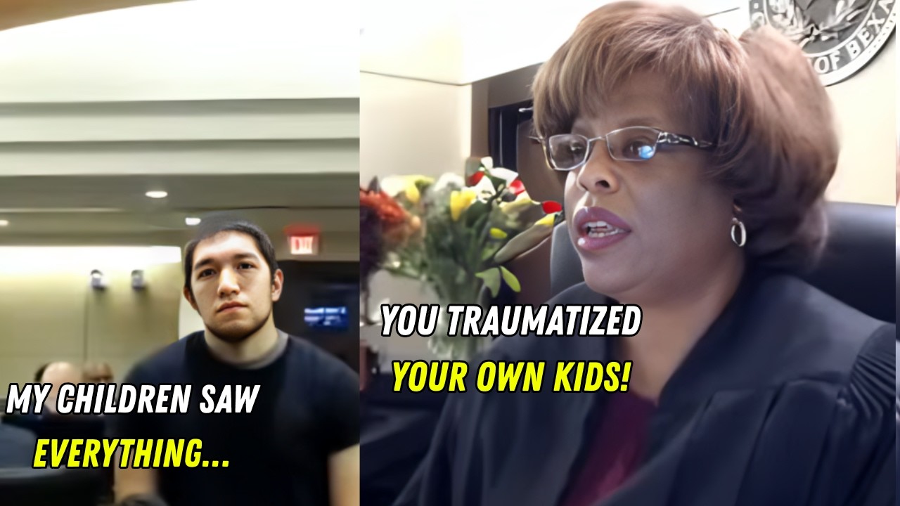He Beat Their Mom in Front of Them… Judge Boyd’s Response Is Chilling #courtroomdrama #courtcase