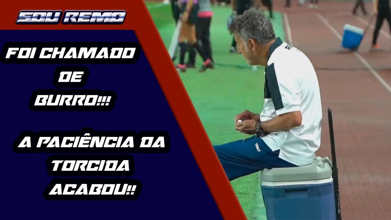 FOI CHAMADO DE BURR0 !!! , A PACIÊNCIA DA TORCIDA ACABOU !!