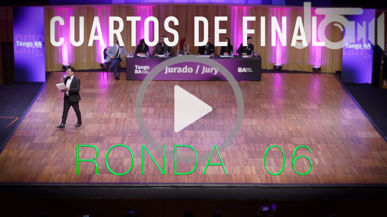 Ronda 06 Cuartos de Final Tango Pista 2025