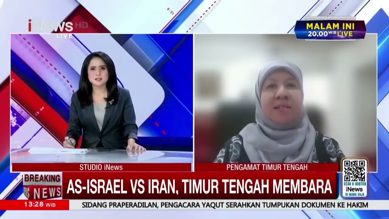 Langit Israel Diserbu! Drone Iran Terus Diluncurkan dalam Operasi Besar   iNews Terkini