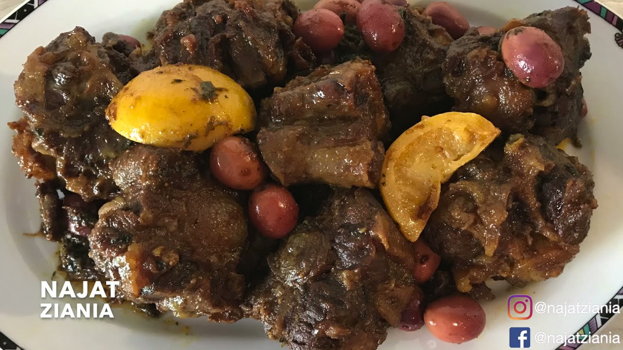 الكعاوي /الديالة معلكة من مطبخ الزيانية  Recette Queue de bœuf /k3awi facile et délicieuse