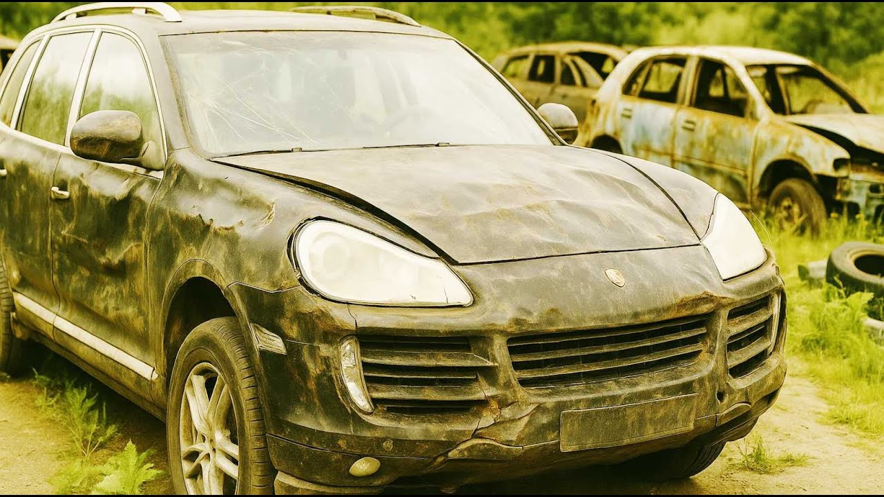 Restoring a Porsche Cayenne | From Junkyard to Showroom