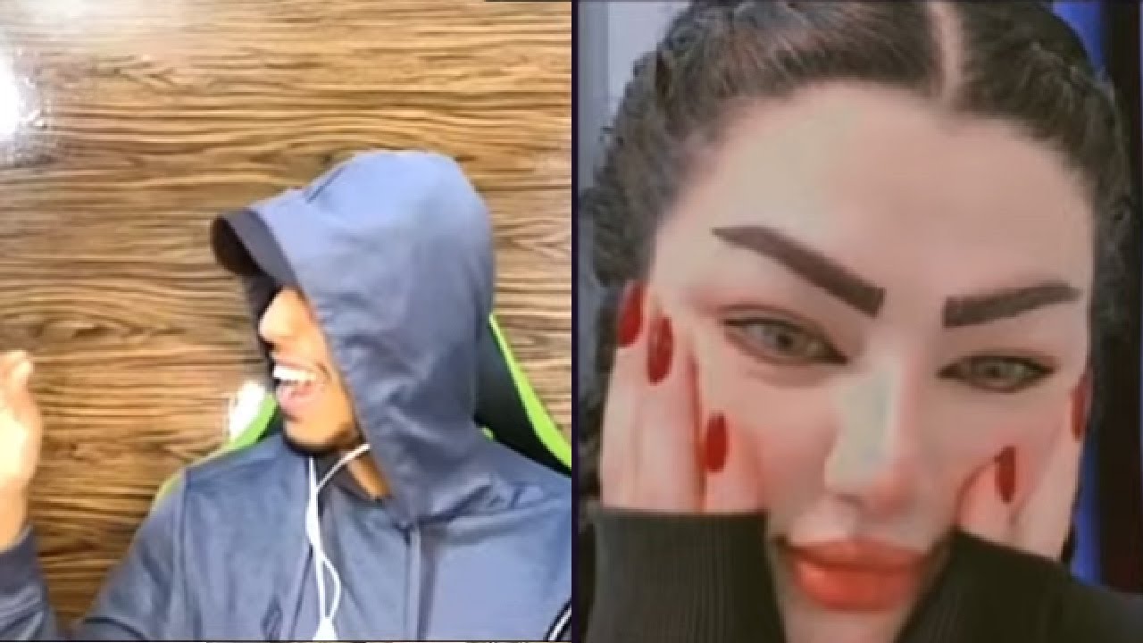 فصيص مقلب بنت عراقية بمشاركة نورمار فيصل يغني خدني بحضك
