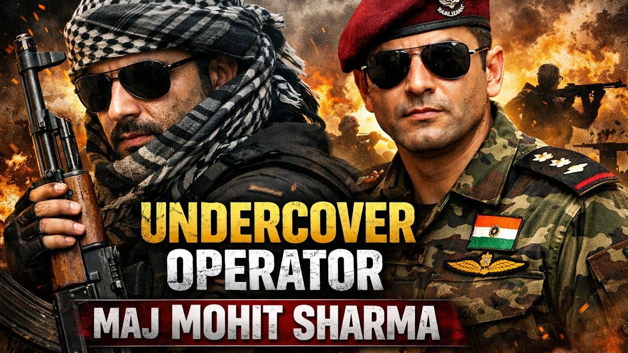 Undercover operator Maj Mohit Sharma 