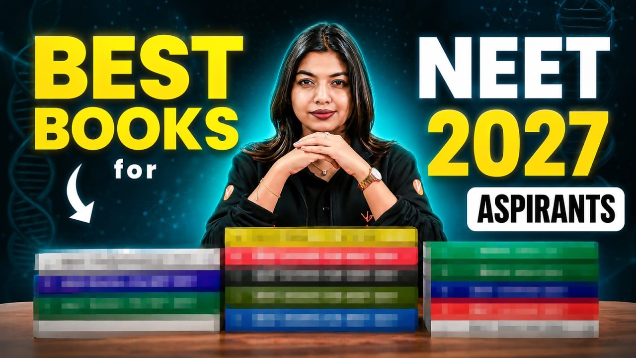 Лучшие книги для подготовки к NEET 2027: полный список литературы для будущих отличников 🏆