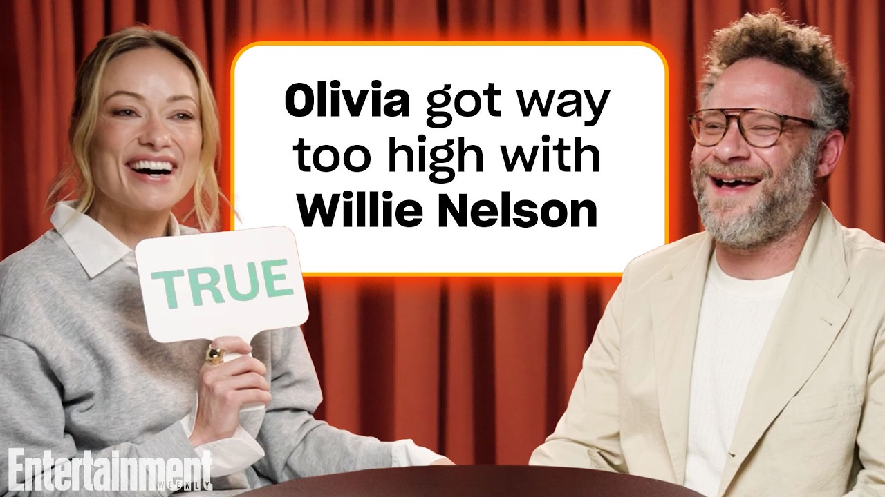Seth Rogen & Olivia Wilde Lie to Each Other