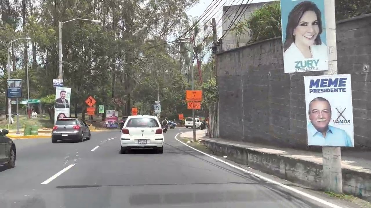 Recorrido de la Ciudad de Guatemala a Tecpán Chimaltenango.