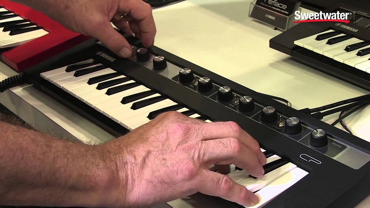 Summer NAMM 2015: Yamaha Reface CP Keyboard Demo by Sweetwater