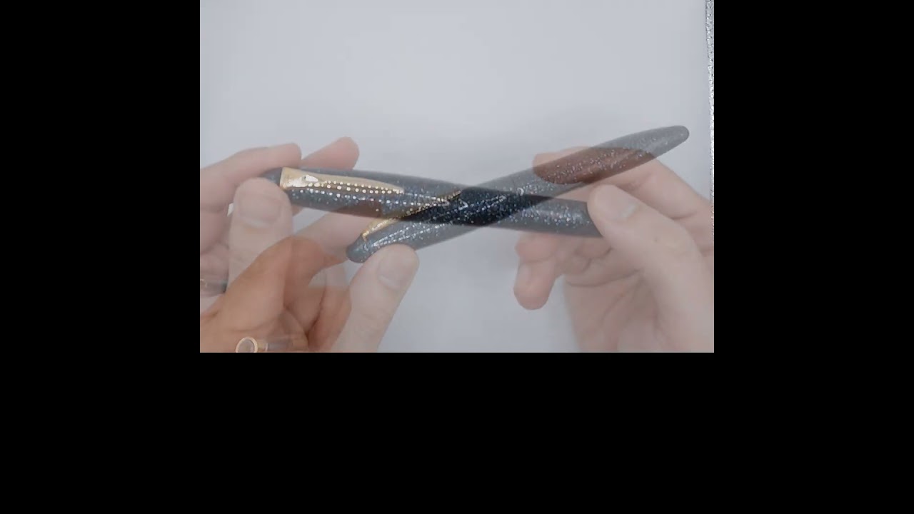 Platinum Izumo Raden Galaxy Fountain Pen 18K Gold Nib (fine) #pen #unboxing #shorts #youtubeshorts
