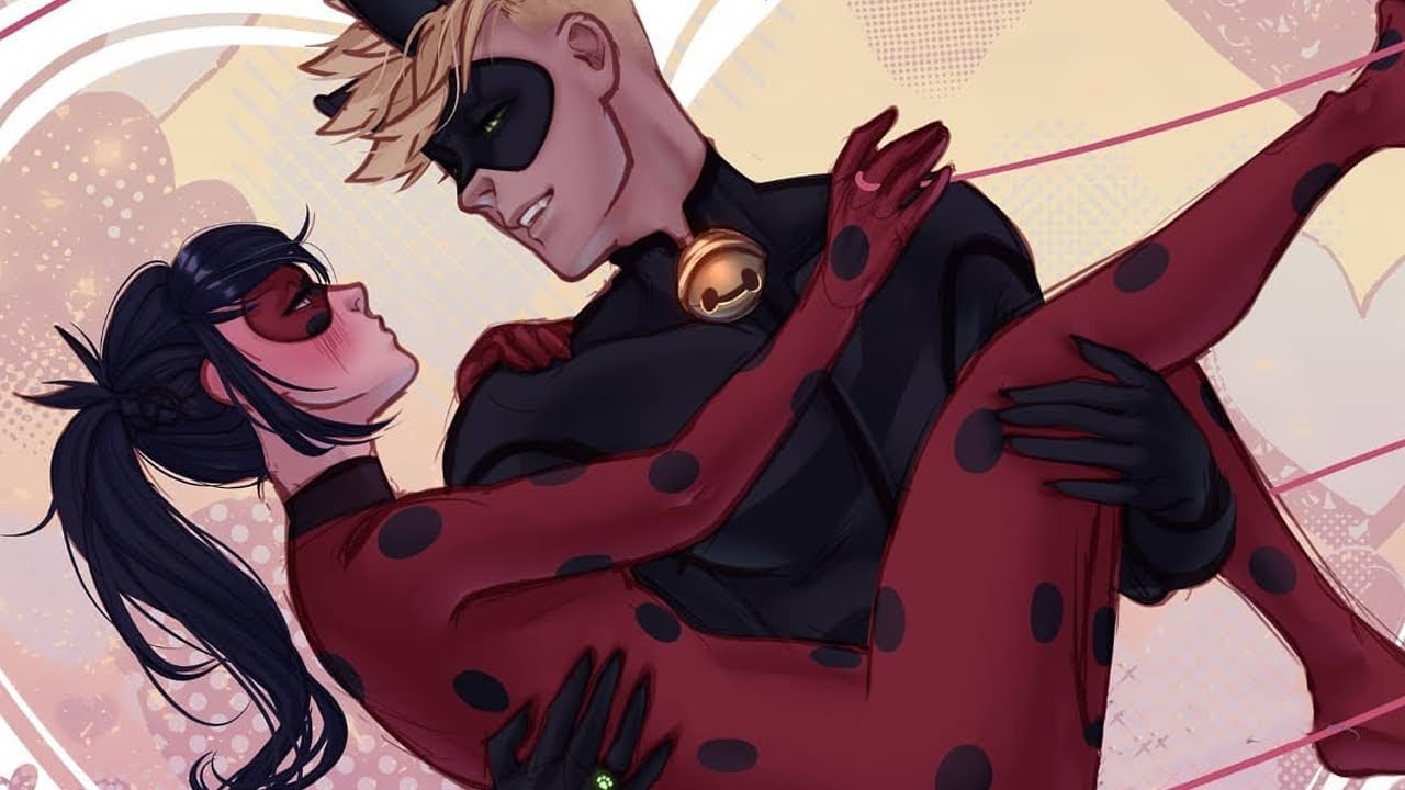 Ladynoir - Adrienette | Miraculous Ladybug Comic Dub | Gao Comic