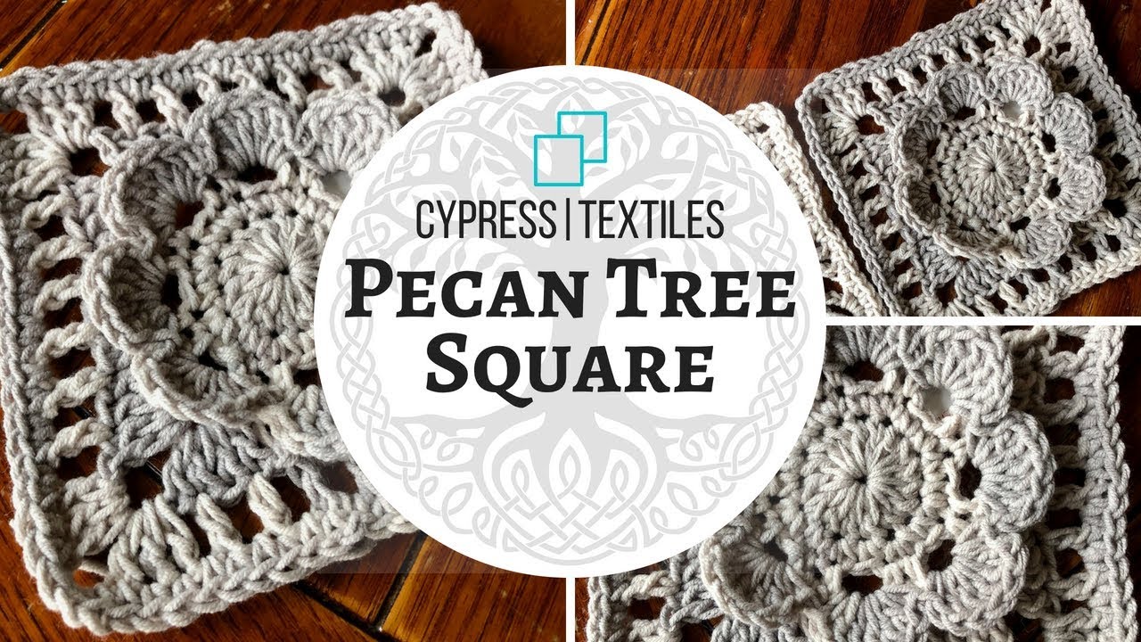 Pecan Tree Square - 2018 #VVCAL Reboot Crochet Motif