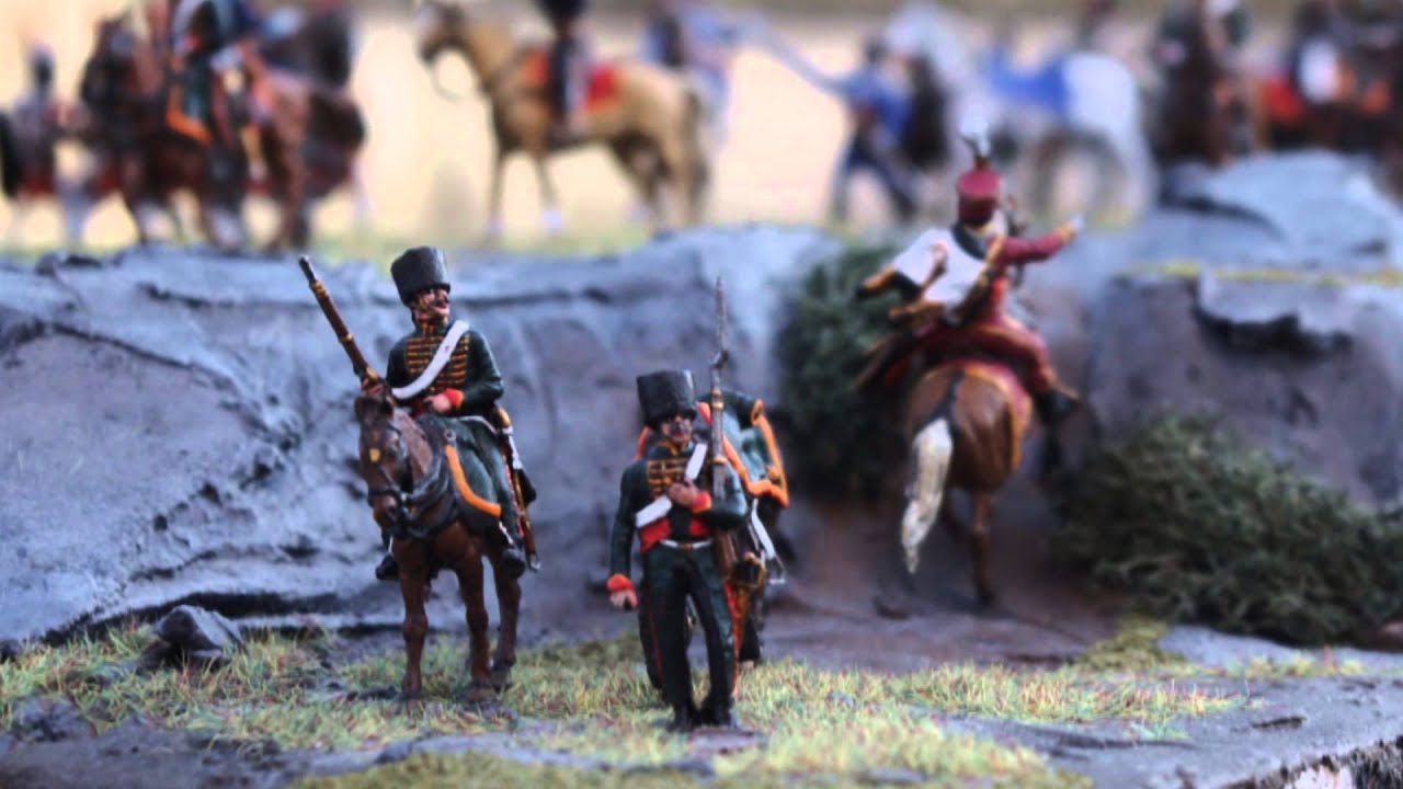 napoleon 1er et son état major à la bataille de la Moskowa le 7 Septembre 1812