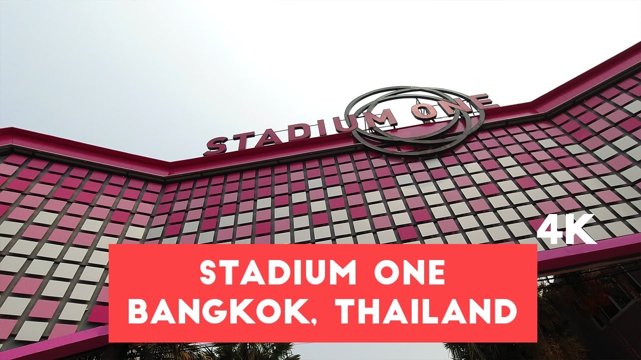[4K] Stadium One | Walking Tour Bangkok, Thailand