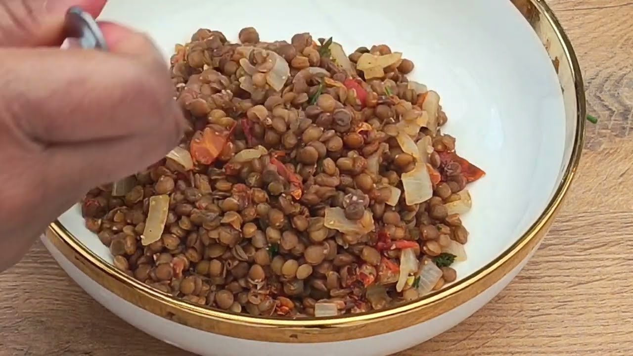 On redonne un peu de goût aux lentilles essaie cette recette et tu me diras