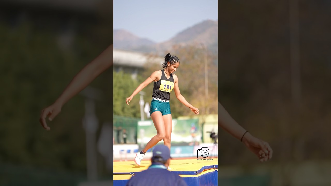 High Jump Winner in National Games 