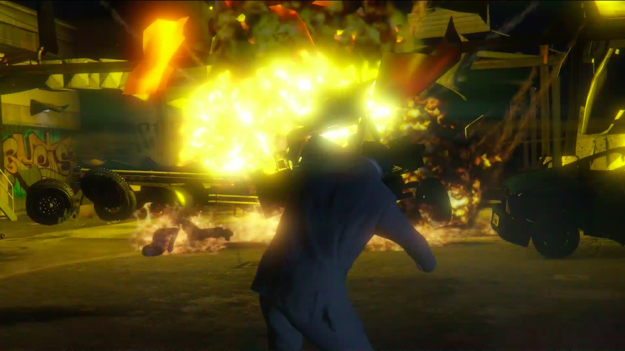 PS4 Grand Theft Auto V (GTA 5) 殺死崔佛 故事劇情60 完結2 俠盜獵車手 5 繁體中文
