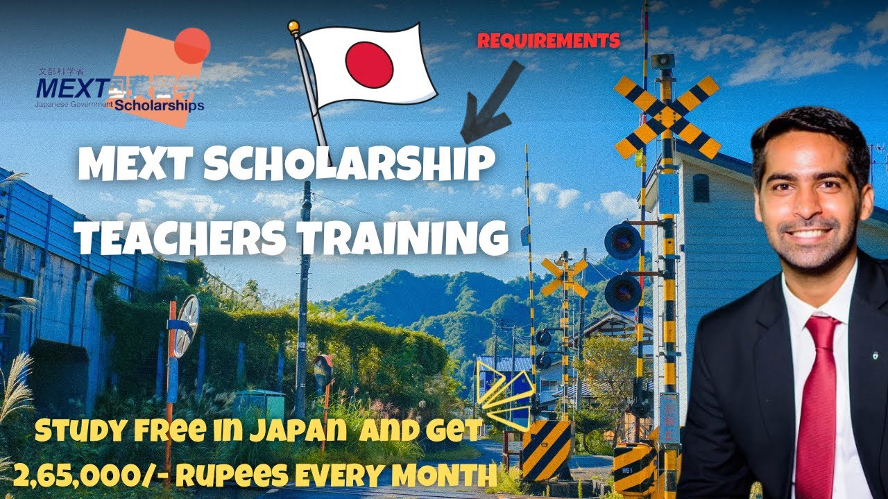 Study Free in Japan with MEXT Teacher Training Scholarship | Earn 265,000 Pkr Stipend Every Month 🇯🇵