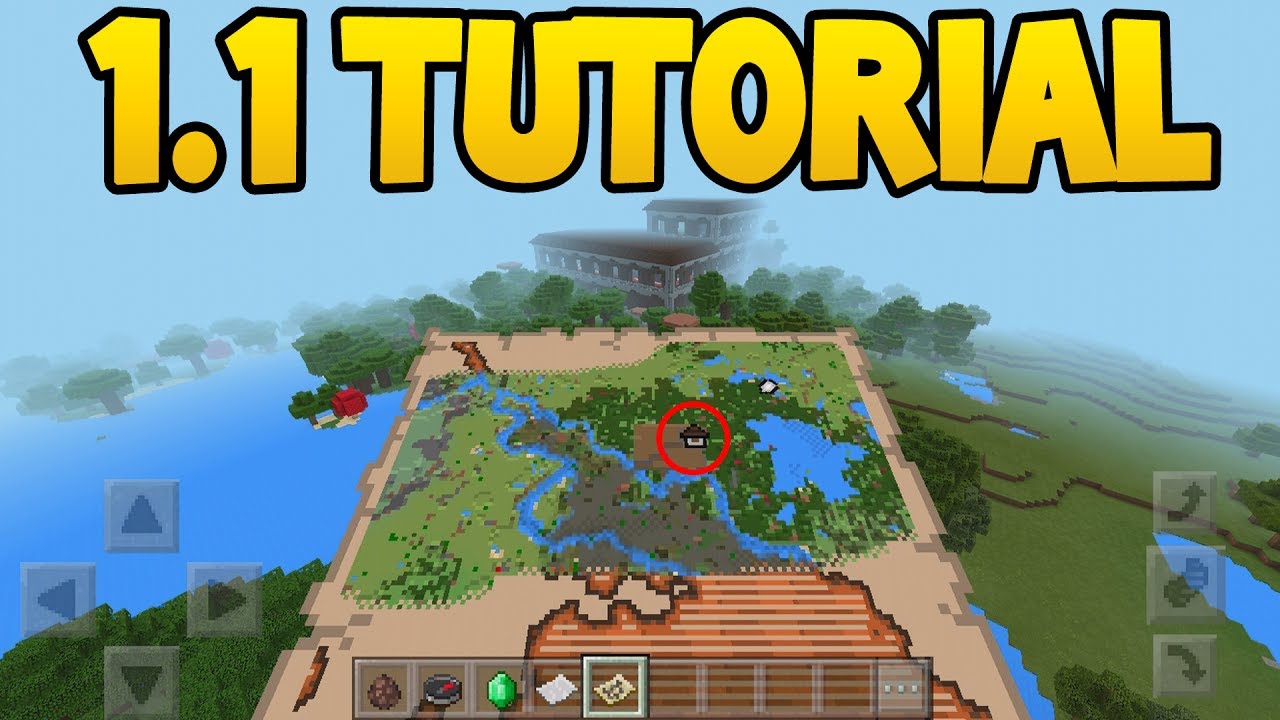Как найти особняк в лесу в обновлении Minecraft 1.1! (Minecraft Pocket Edition)