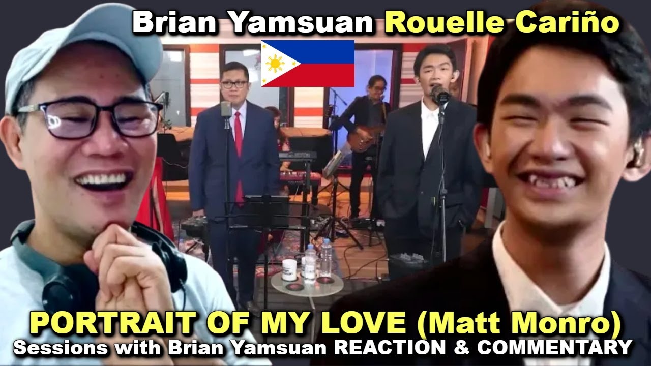 Rouelle Cari&ntilde;o x Brian Yamsuan - Portrait Of My Love - Sessions with Brian Yamsuan РЕАКЦИЯ