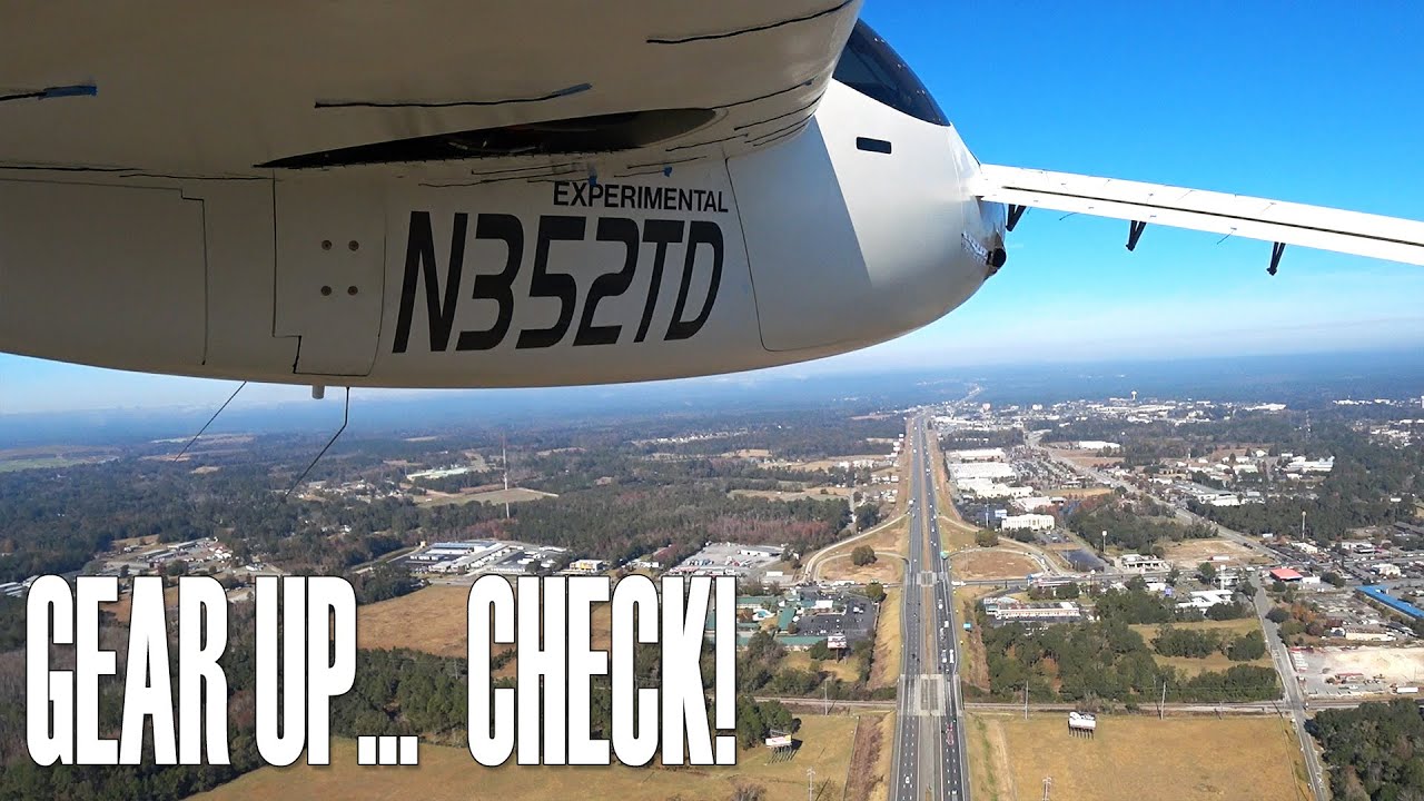 Gear Up...  Check! - Flying the Raptor Prototype