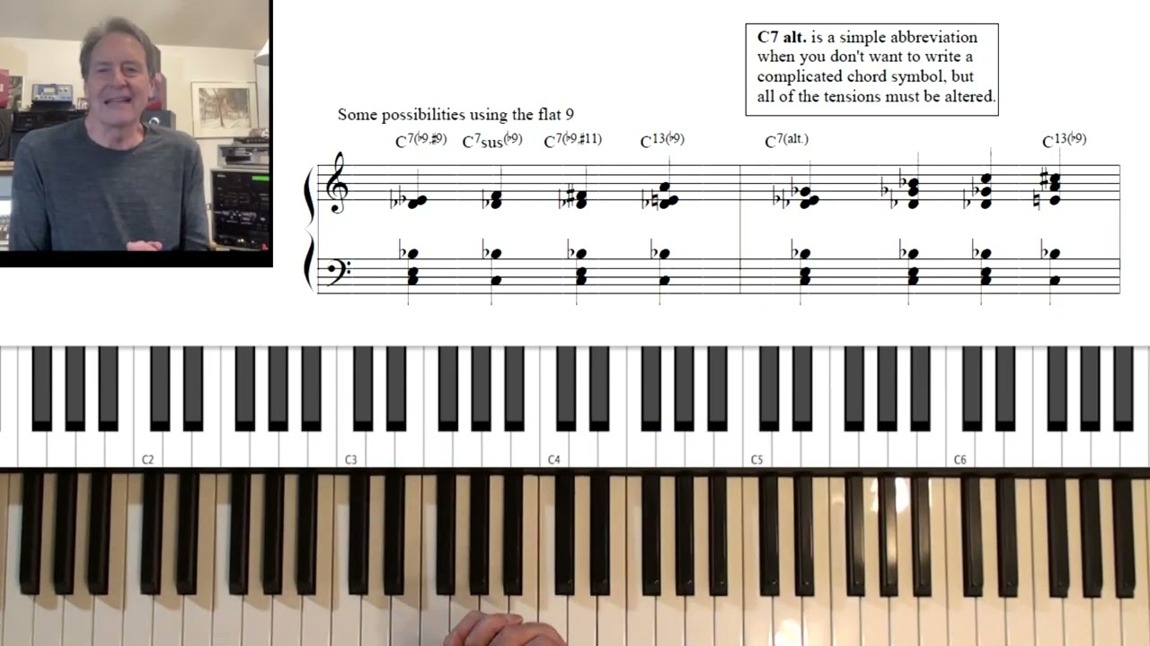 Tension Mixology with 9ths, 11ths and 13ths on the Dominant 7th chord