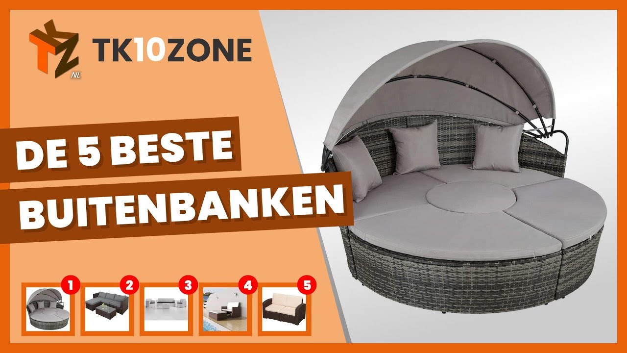 De 5 beste buitenbanken