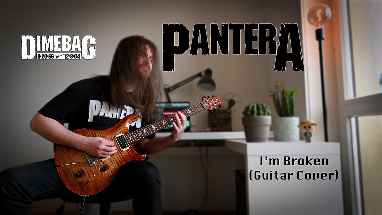 Pantera - I'm Broken (Guitar Cover)