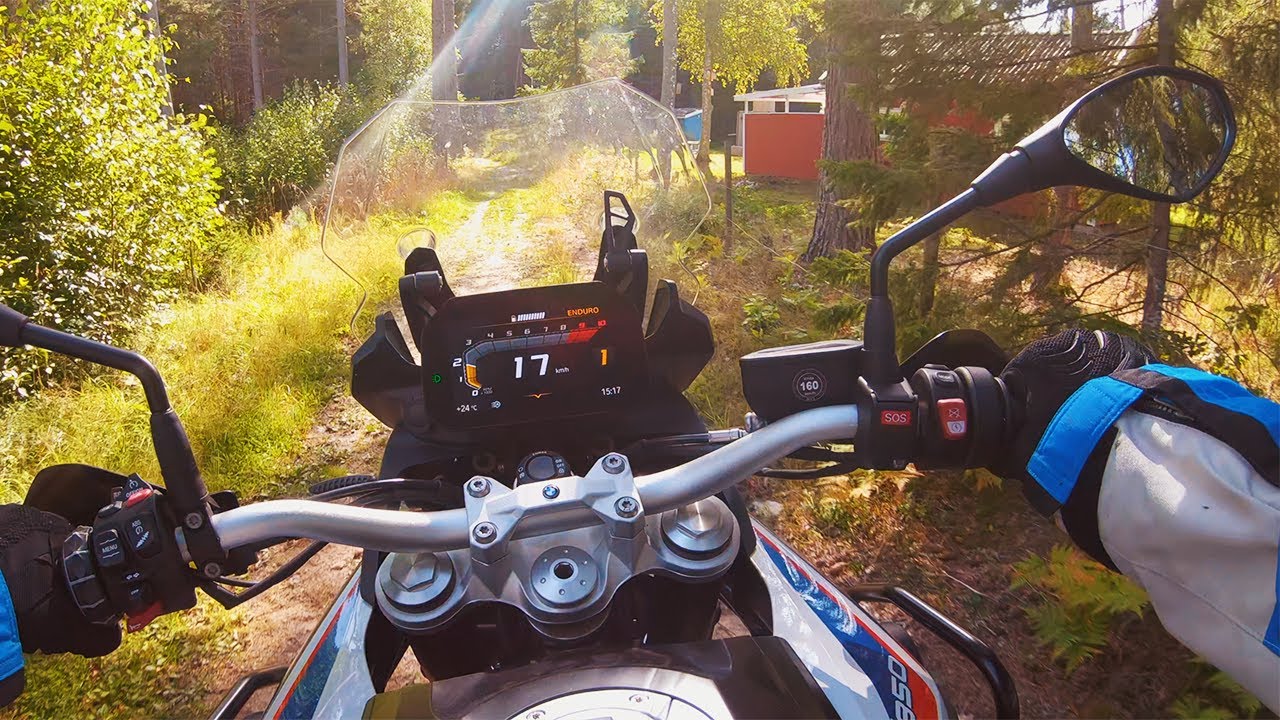 BMW F750GS and F850GS - Adjustable windscreen